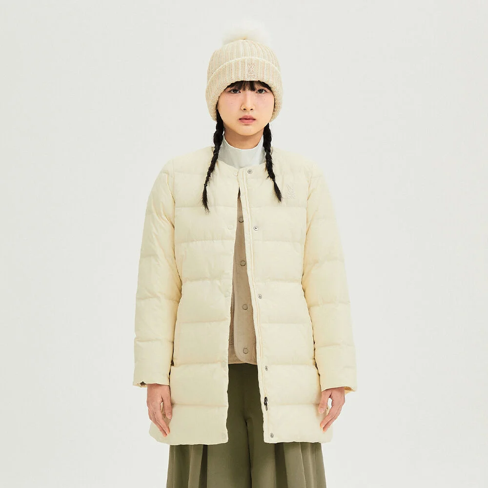 女裝) Kona 淺 D7 中等 Down 外套(IVORY)