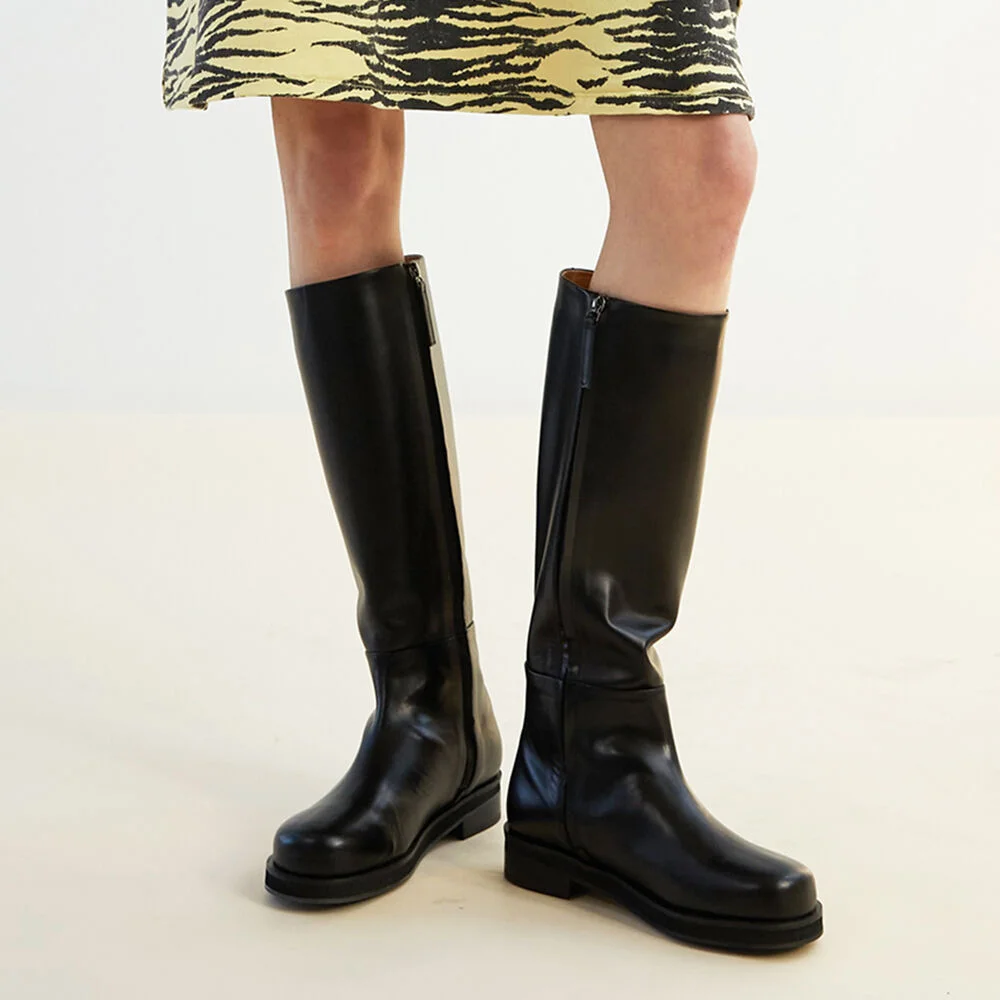 Noah Long Boots Black