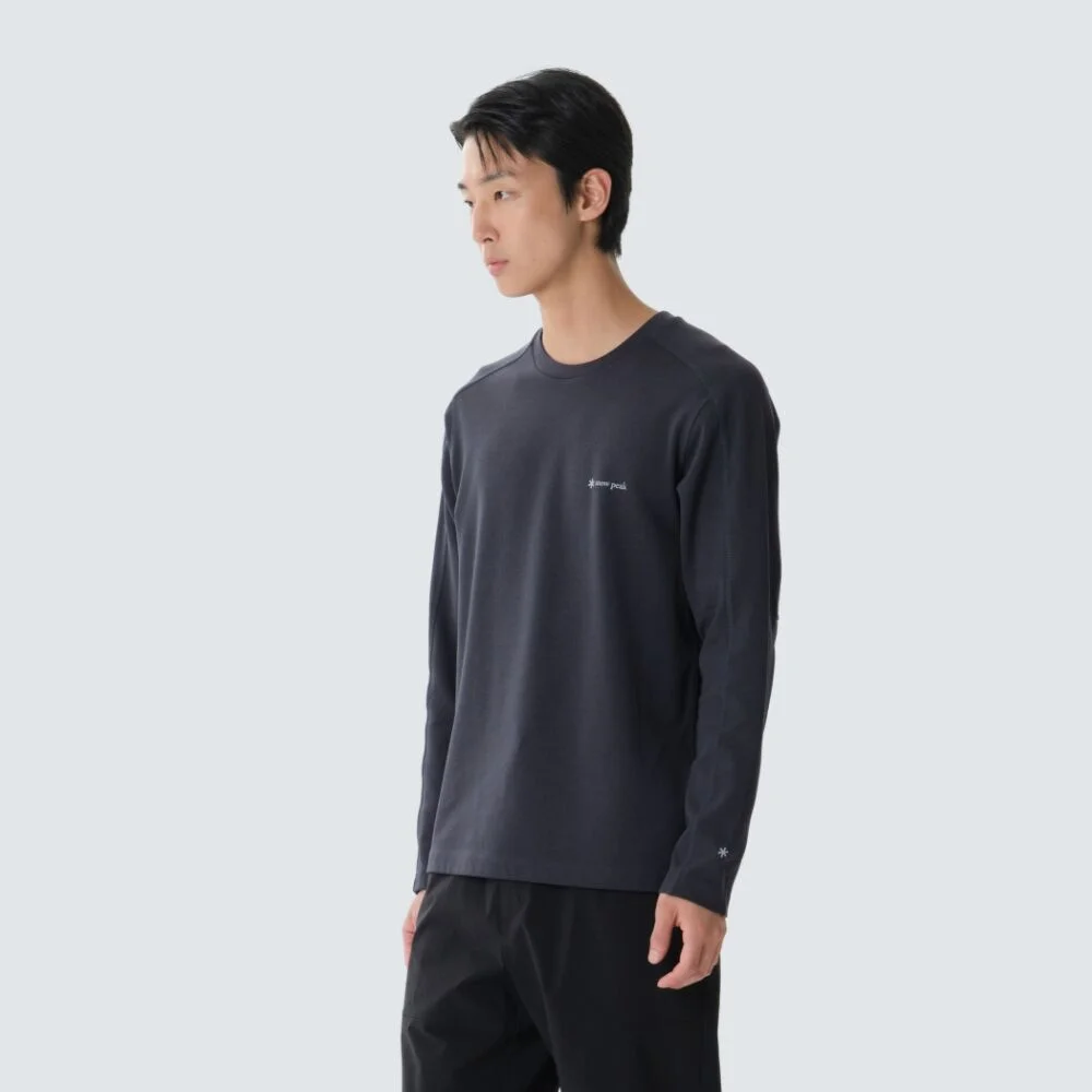 Teijin Delta Peak 速乾 長袖 T恤 Navy (S26FMTTL22)