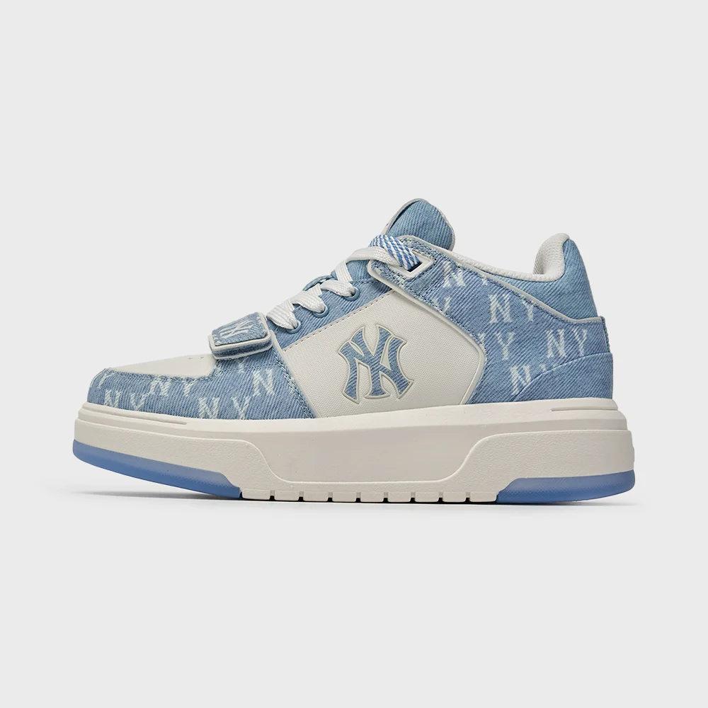 厚底內裡 中筒 牛仔 Monogram SL NY (Blue)