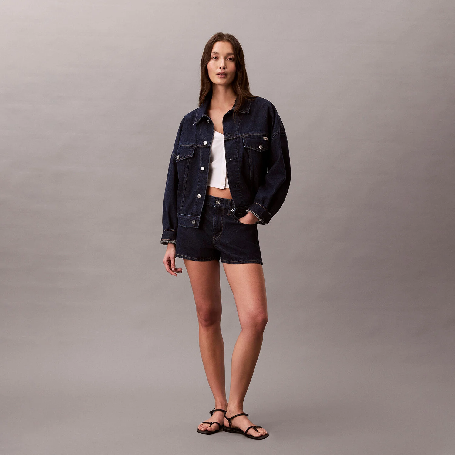 女裝 寬鬆 Trucker 47F780G GWI