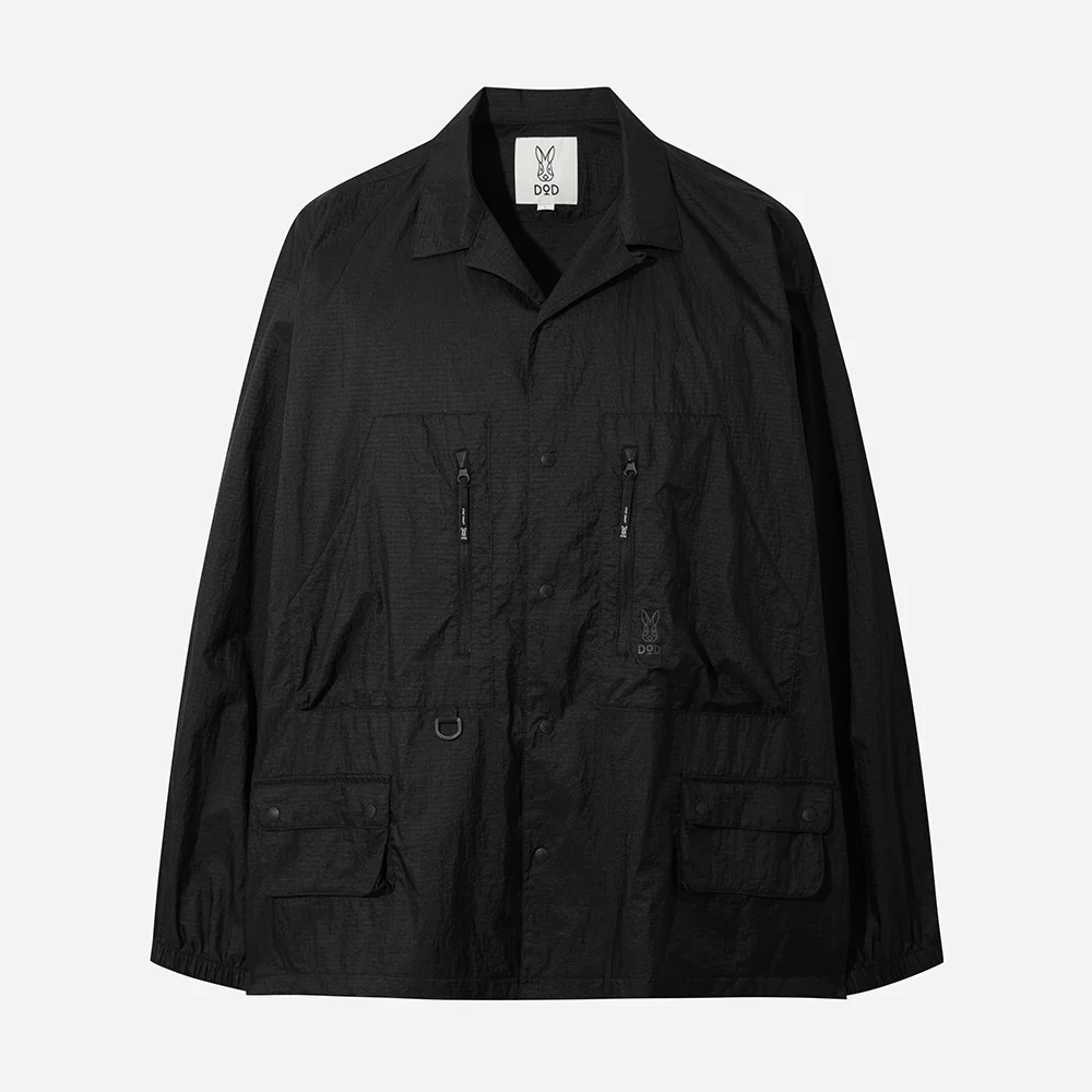 輕量 實用款 外套(BLACK)