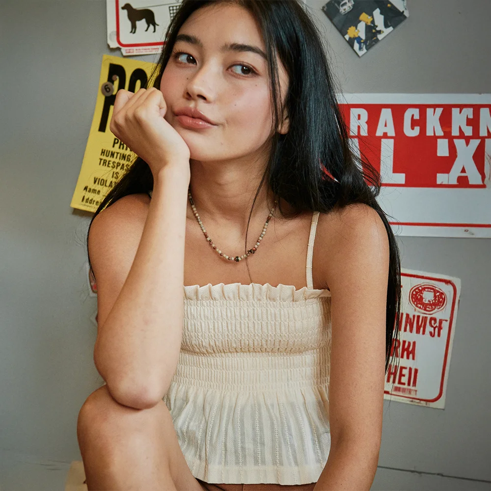 Lani Smoked Sleeveless Buttter Cream