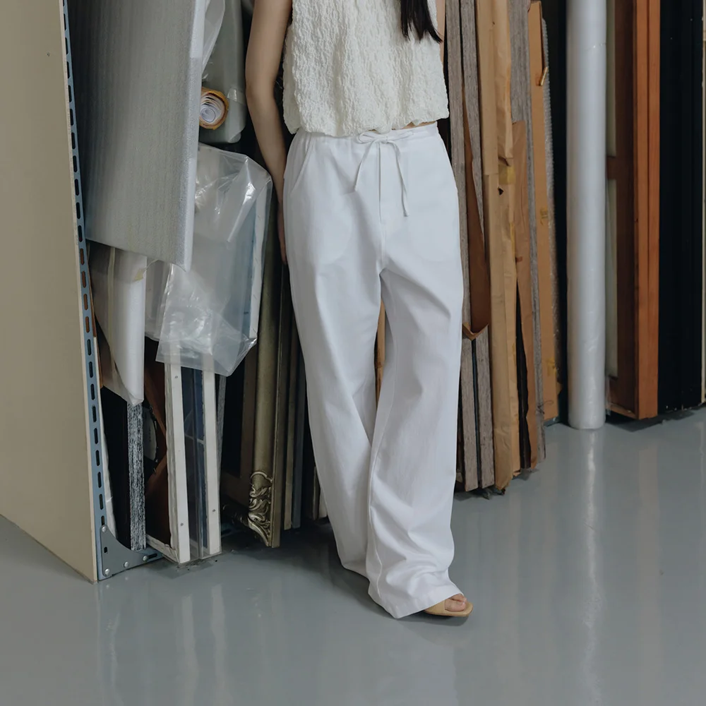 JUDY LOW PANTS (IVORY)