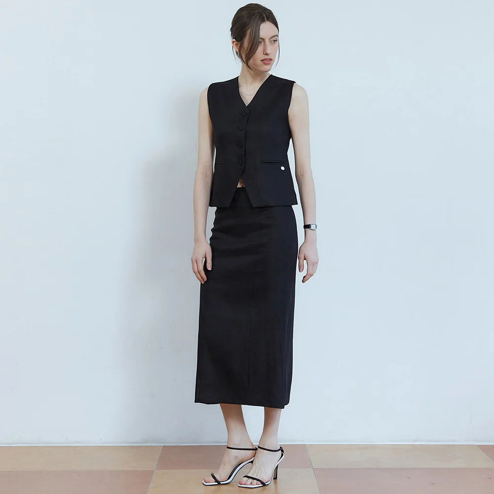 Corn linen set up - black