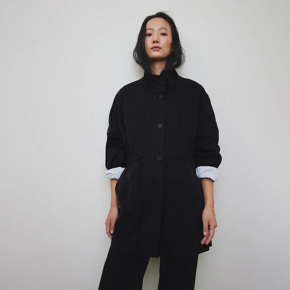 COTTON HALF COAT