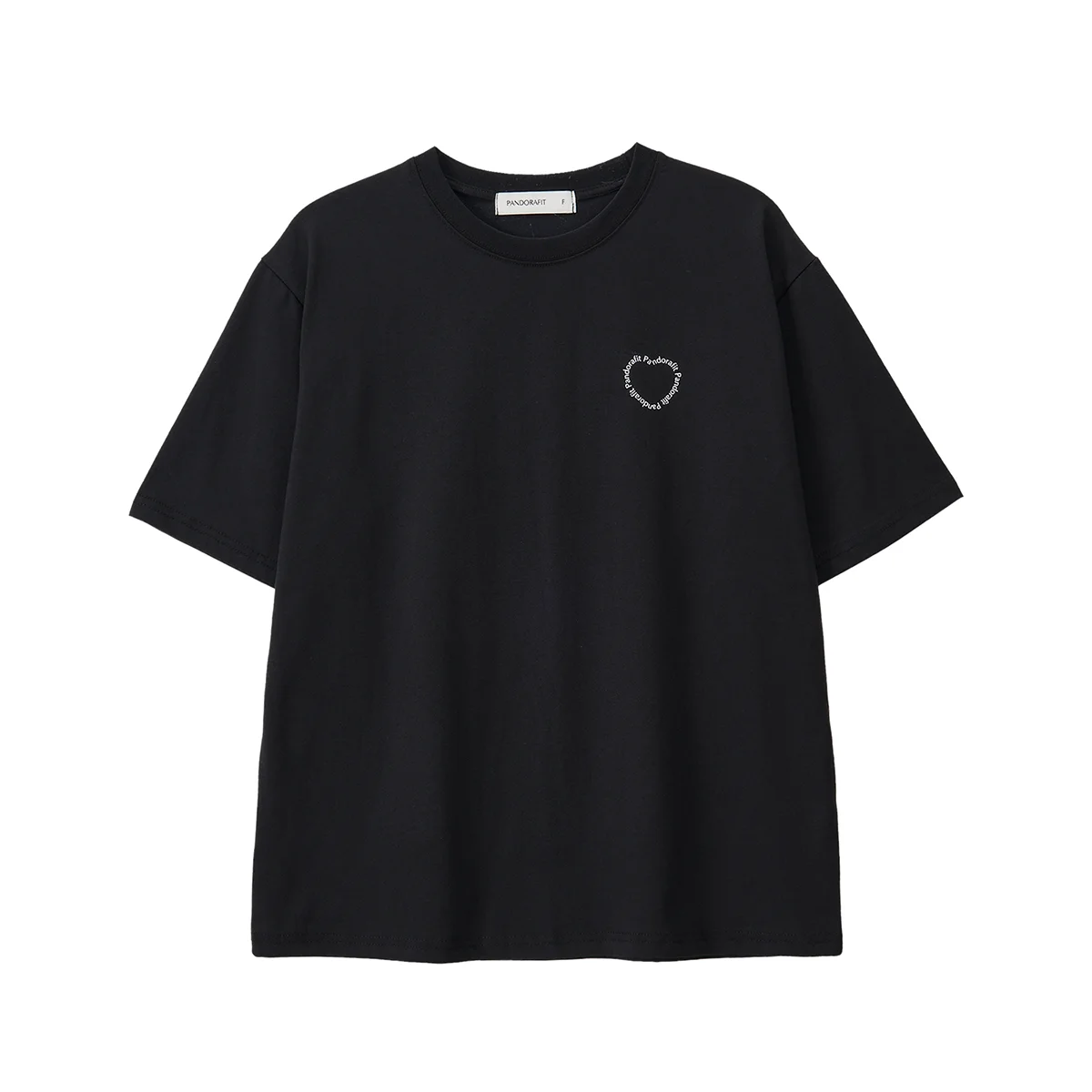 Heart Pandora T-shirts (black)