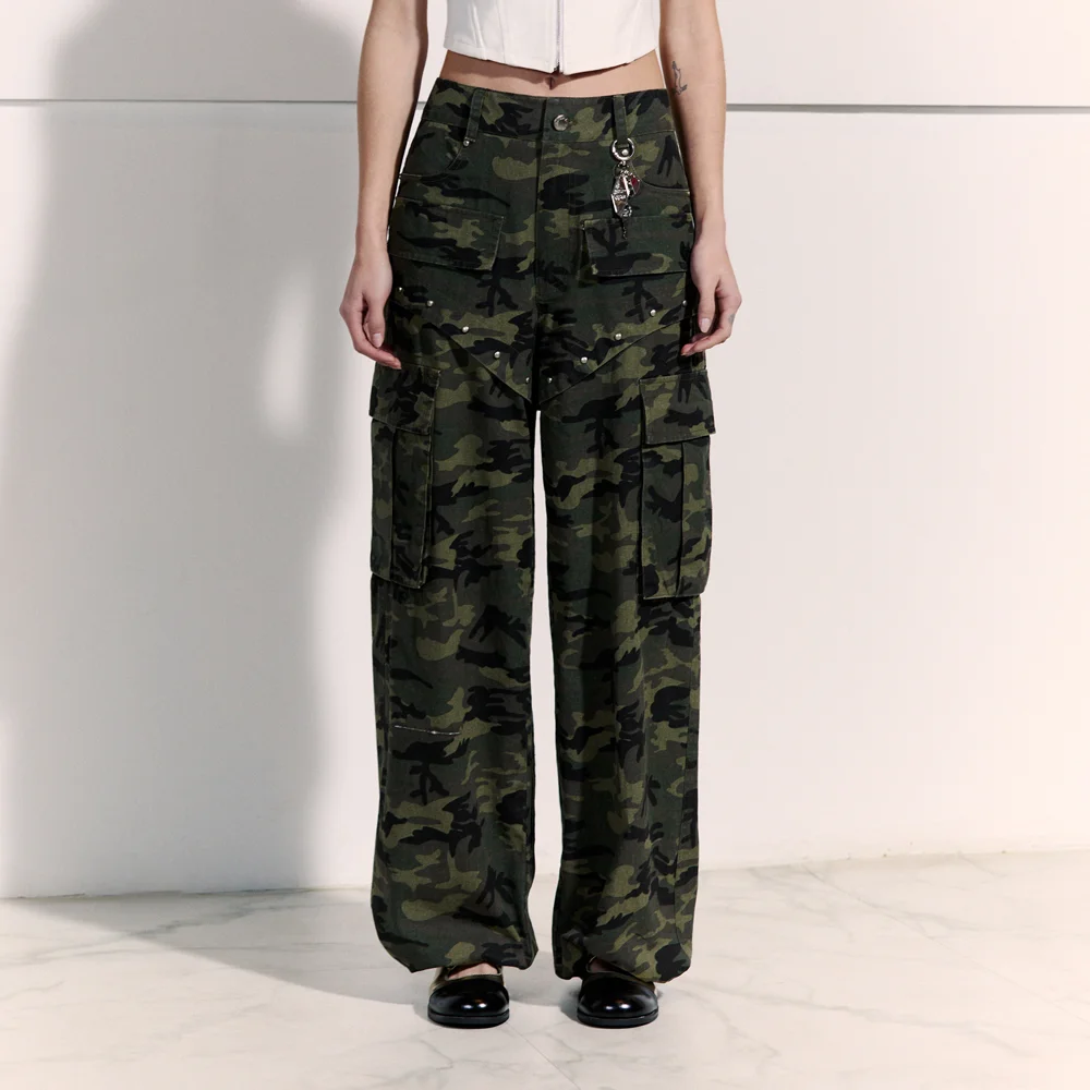 CAMO POCKET PANTS KHAKI BQ2WP003