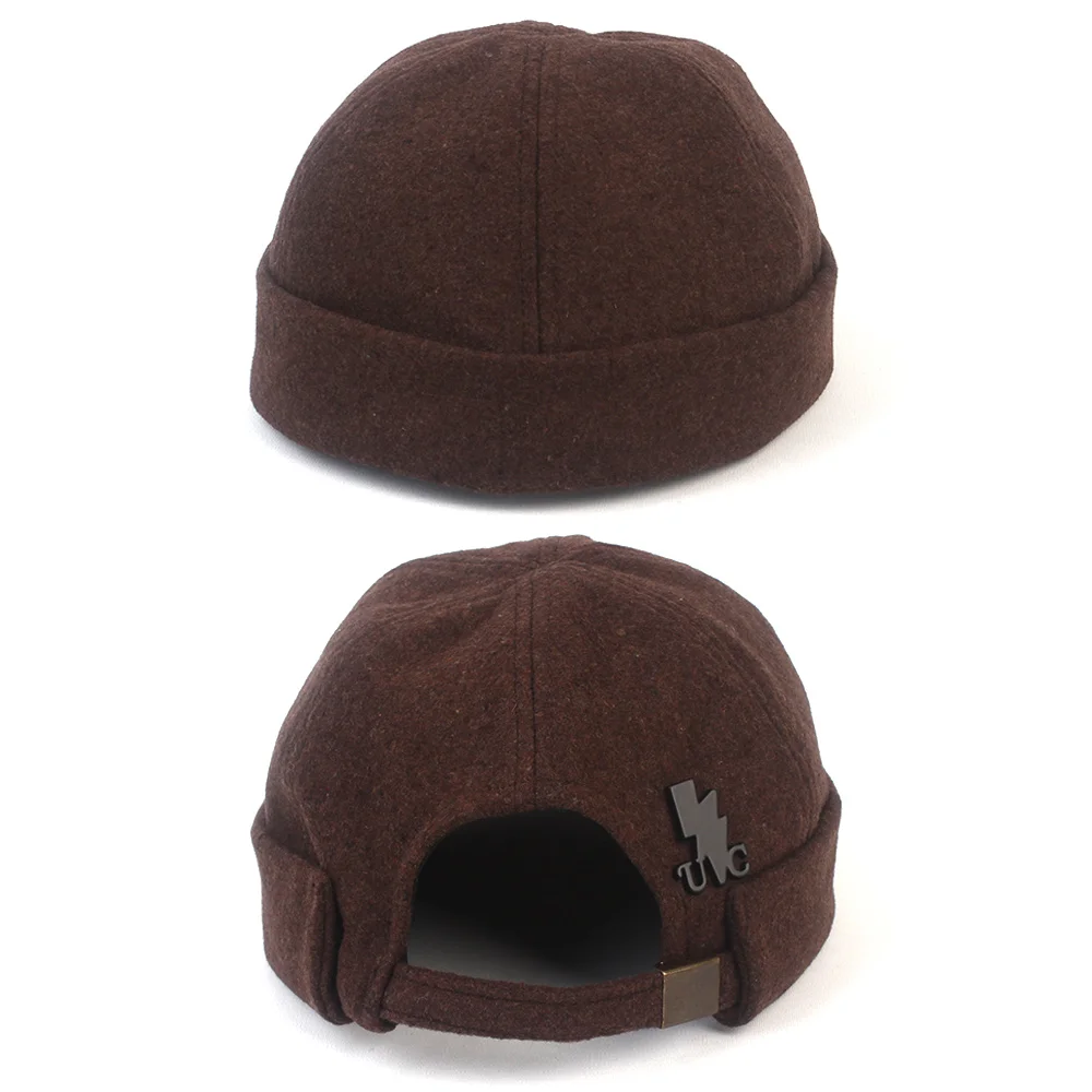 Wool Brown Watch Cap 水手帽