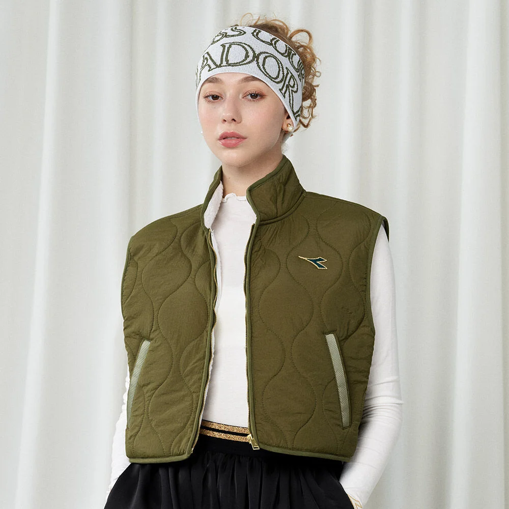 Cross Court 羽絨外套 女裝 KHAKI