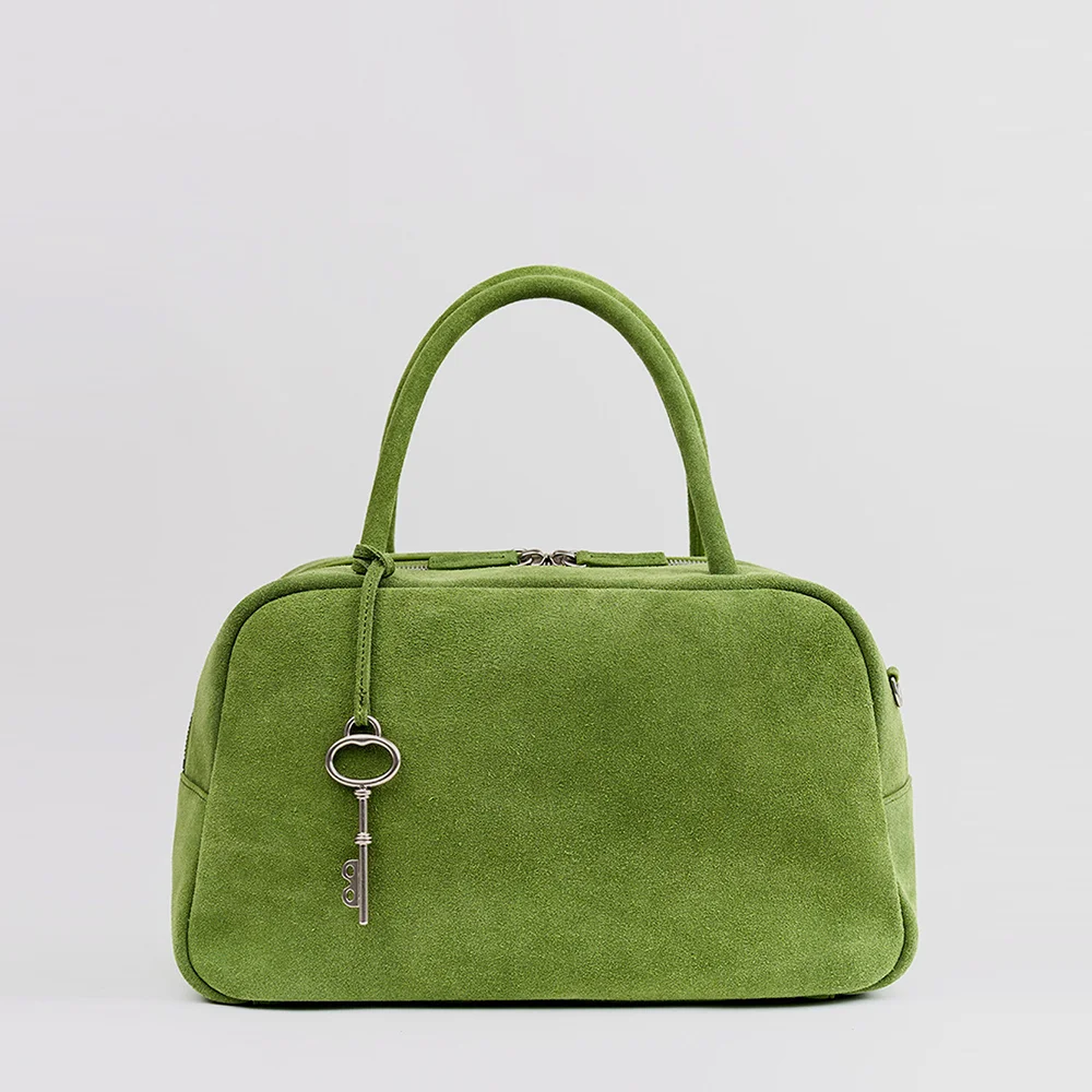 key BAG suede medium - olive