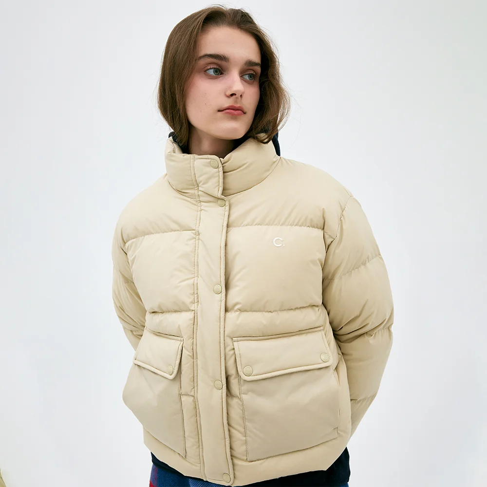 Essential Goose Down Jacket (Beige)