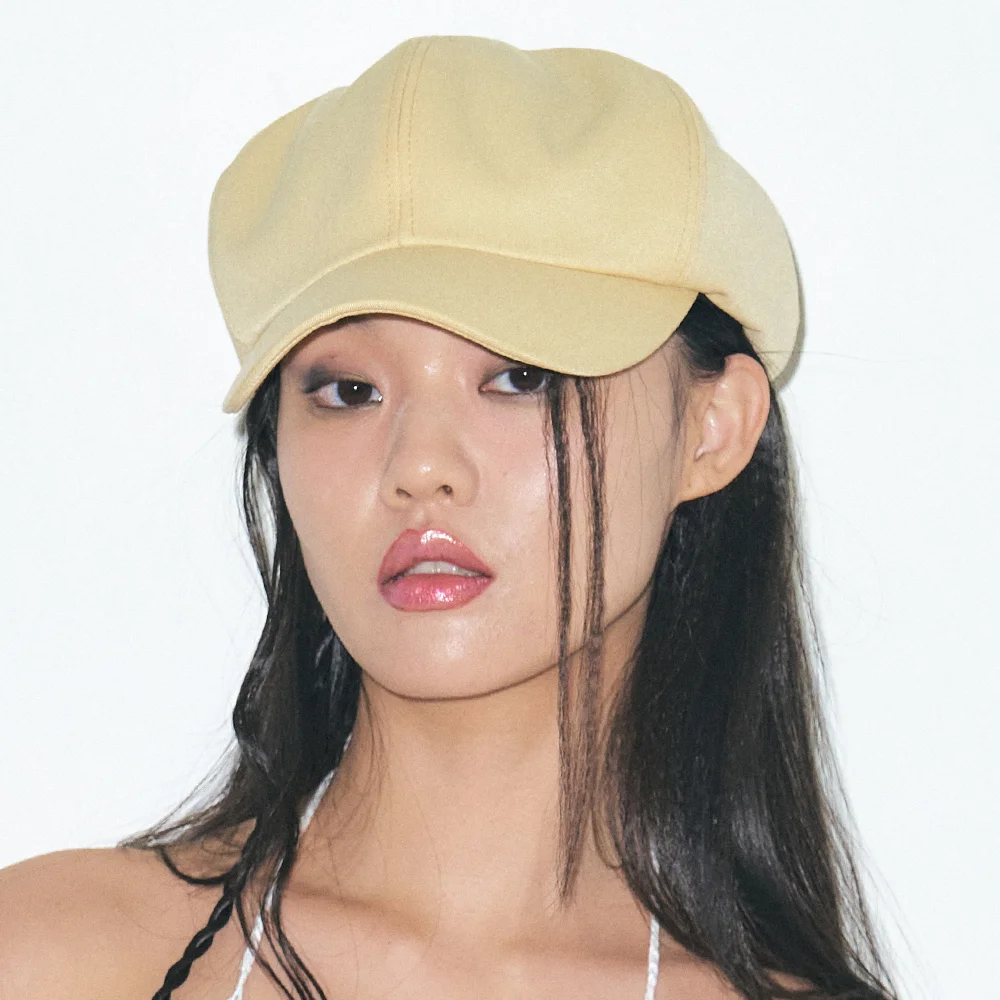 AIRY GLEAM MAGOT HAT IN BUTTER