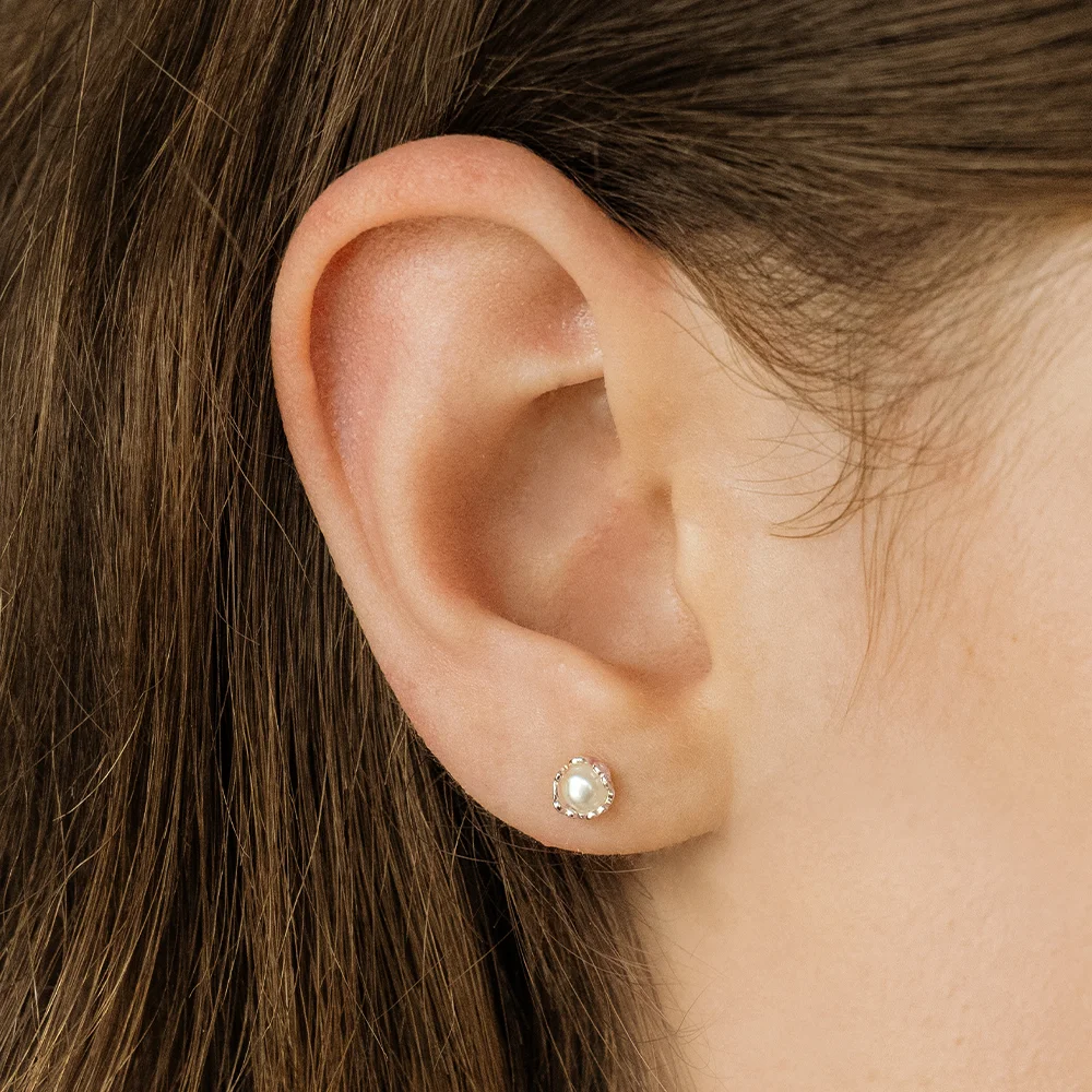 HON018 Freshwater pearl Earrings