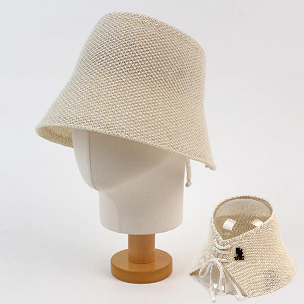 Back Strap Ivory Bonnet HatBonnet Hat