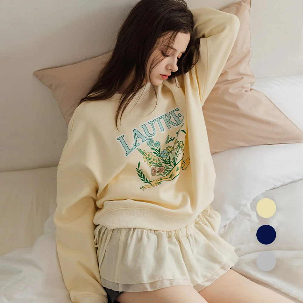 Lautre Blooming Sweatshirts
