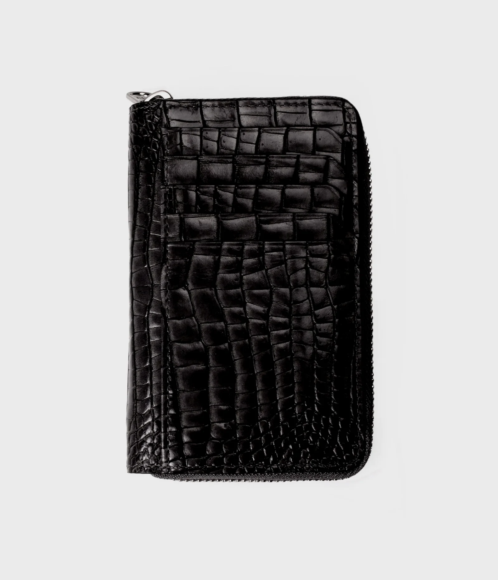 diere card wallet (black nikel)