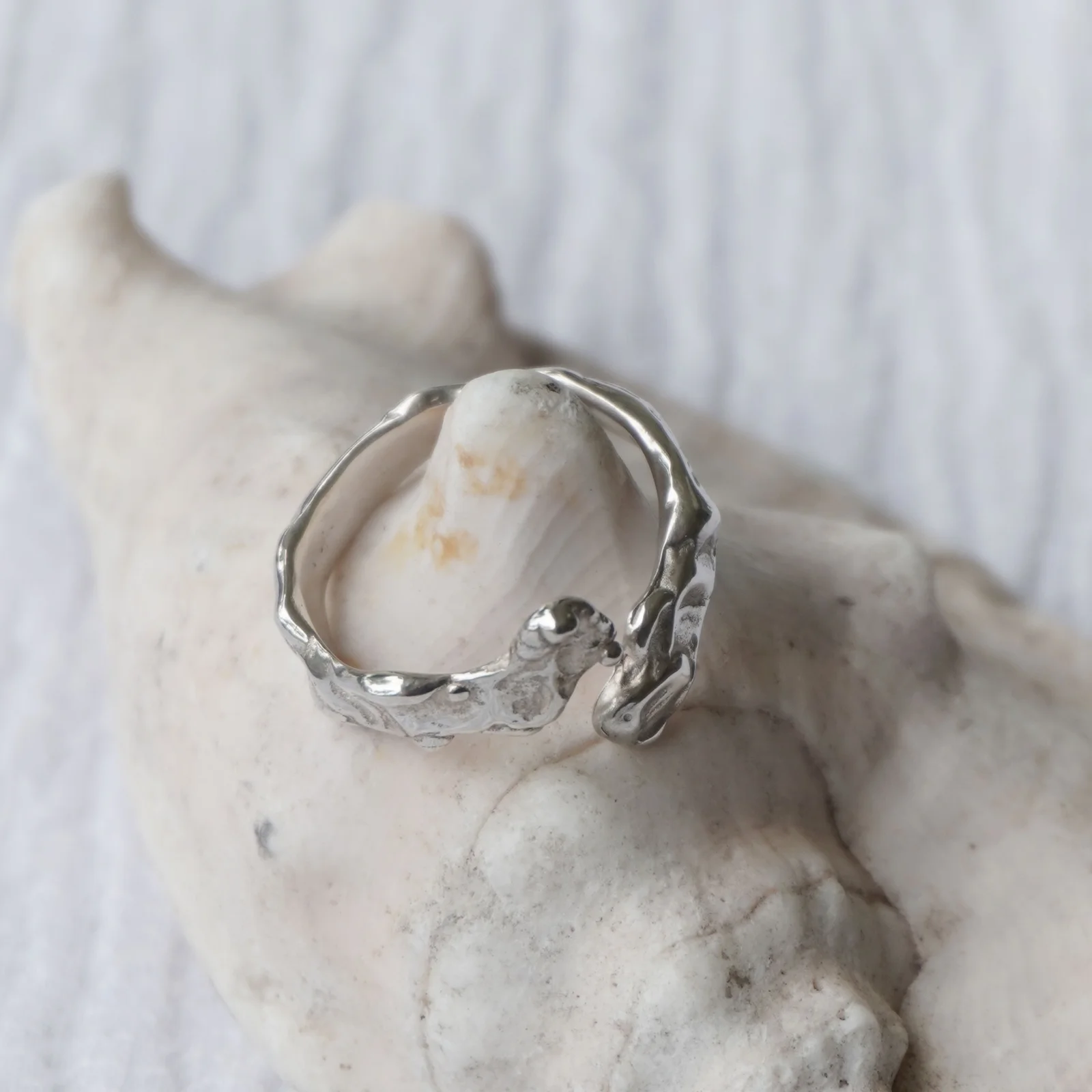 wave open ring