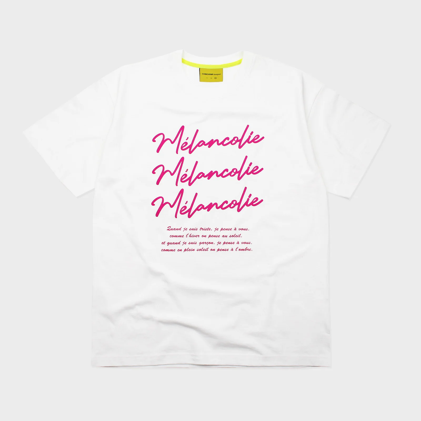 FRENCH T(WHITE/PINK)