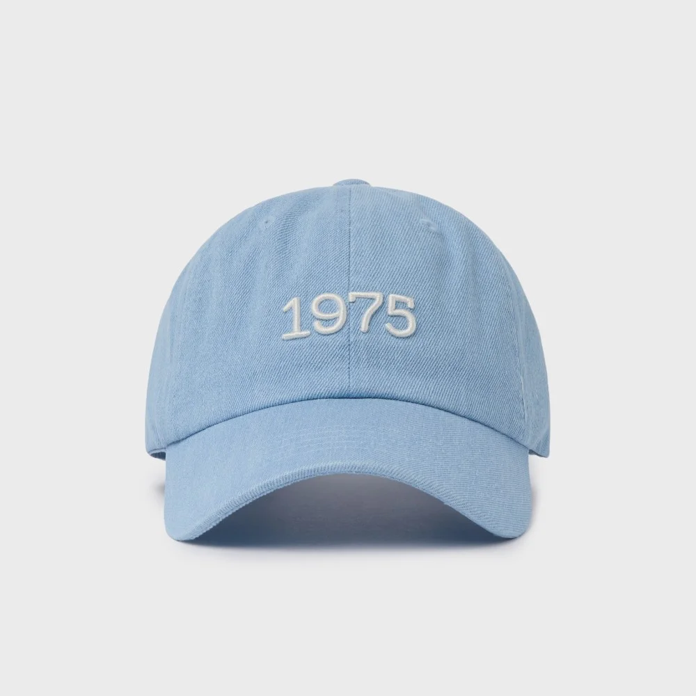 1975 DENIM BALL CAP - L/BLUE (P255AHA403)