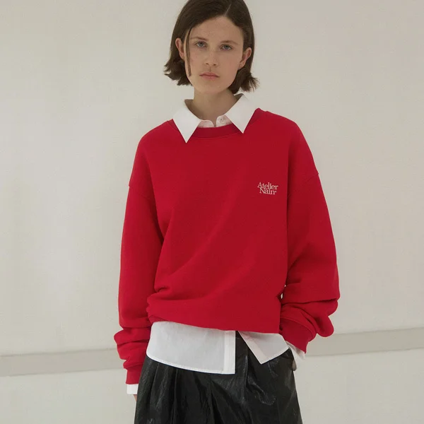 HUG OVERFIT SWEATSHIRT(T-6891)