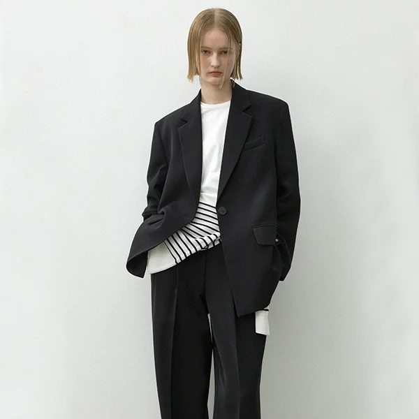 ESSENTIAL WIDE SET-UP JACKET(JK-3015)_2Colors