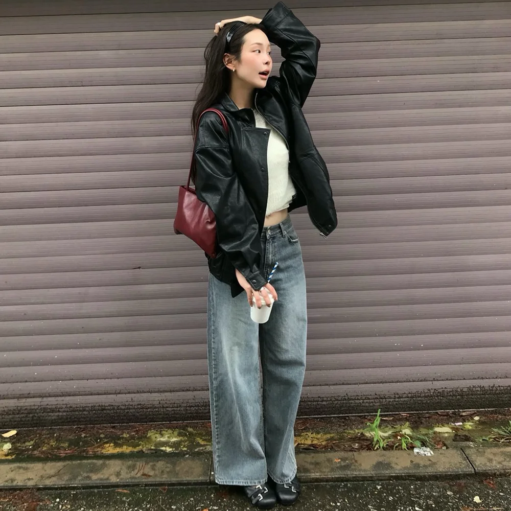 Dusk Vintage Denim Pants - Greyish Blue