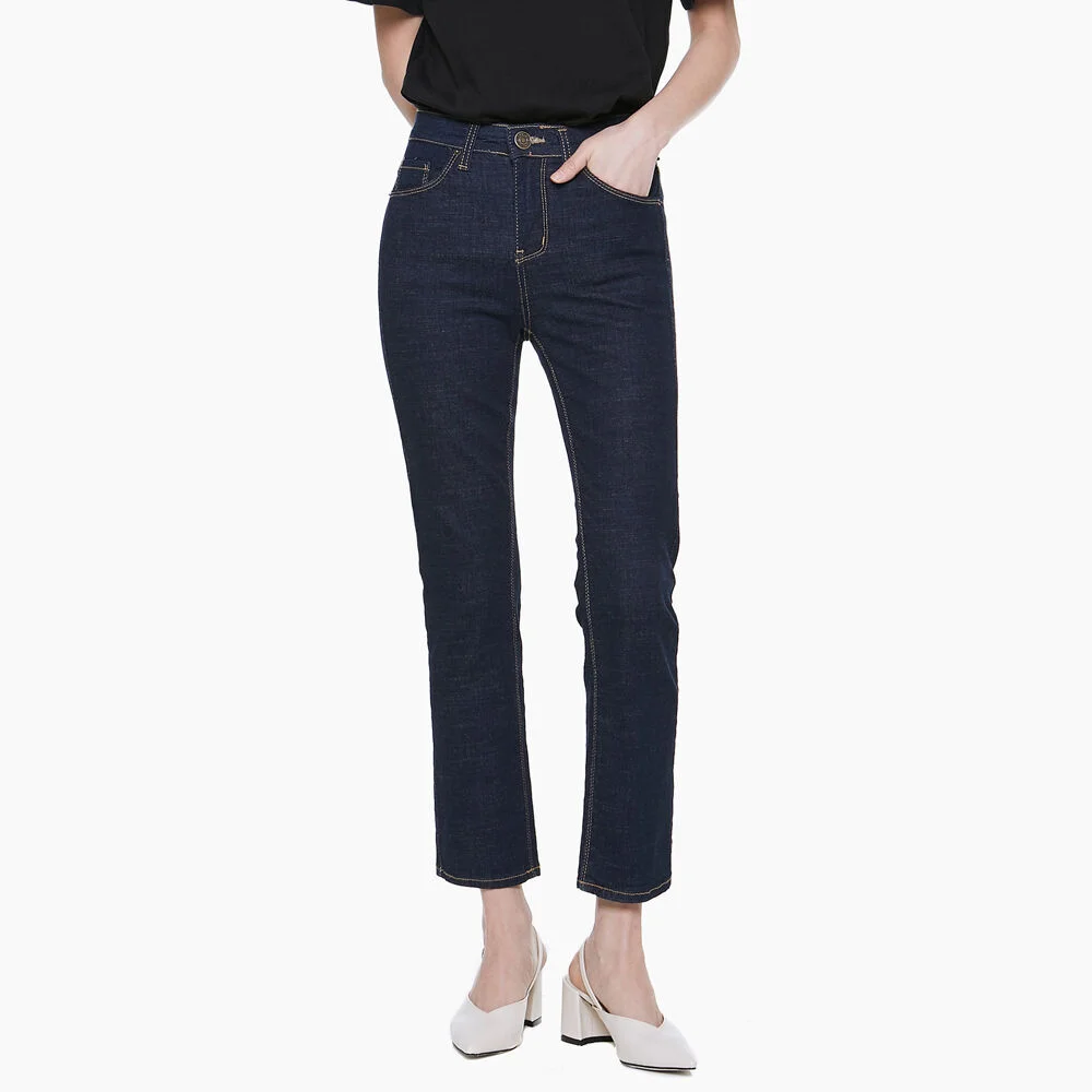 LW041 YELLOW STITCH POINT DENIM_BLUE