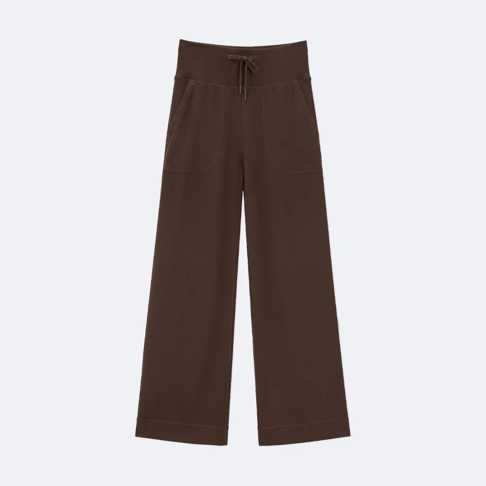 Studio 寬鬆版型 褲子 (Saddle Brown)
