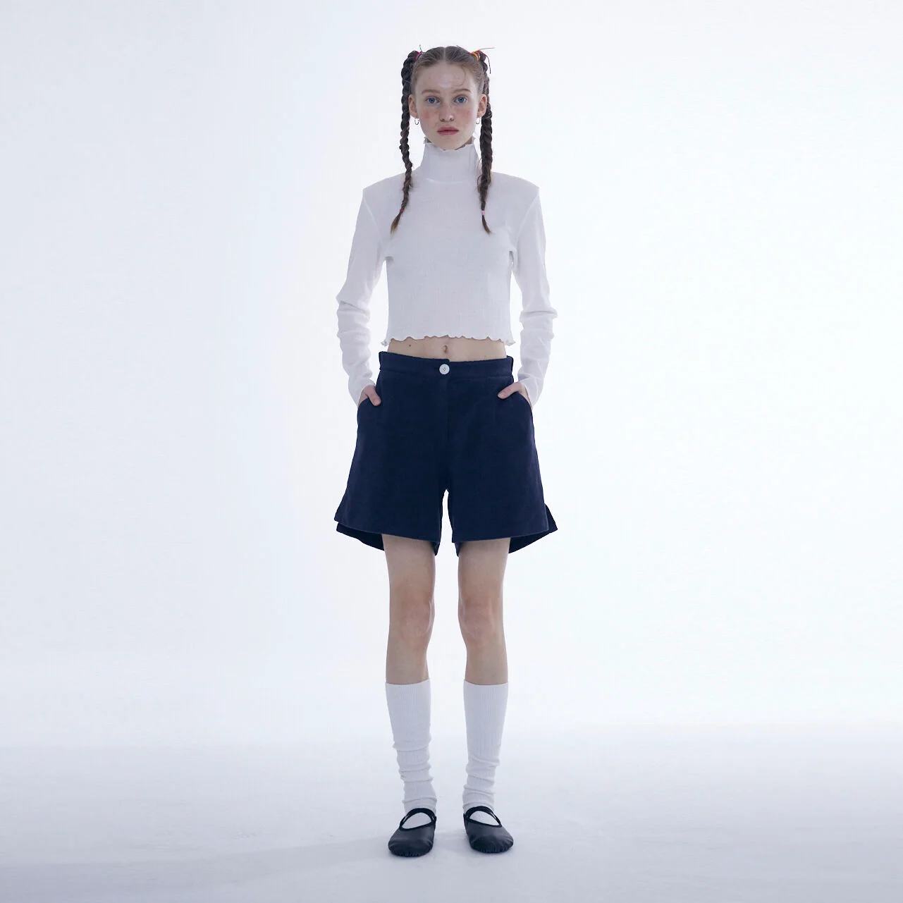 TERRY PANTS_deep navy