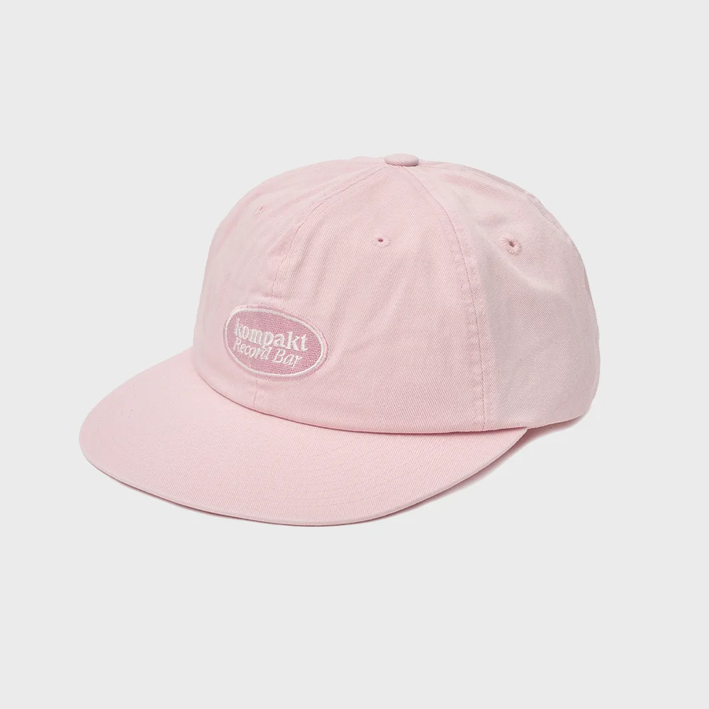 KRB 6panel Oval Logo Cap - Pink