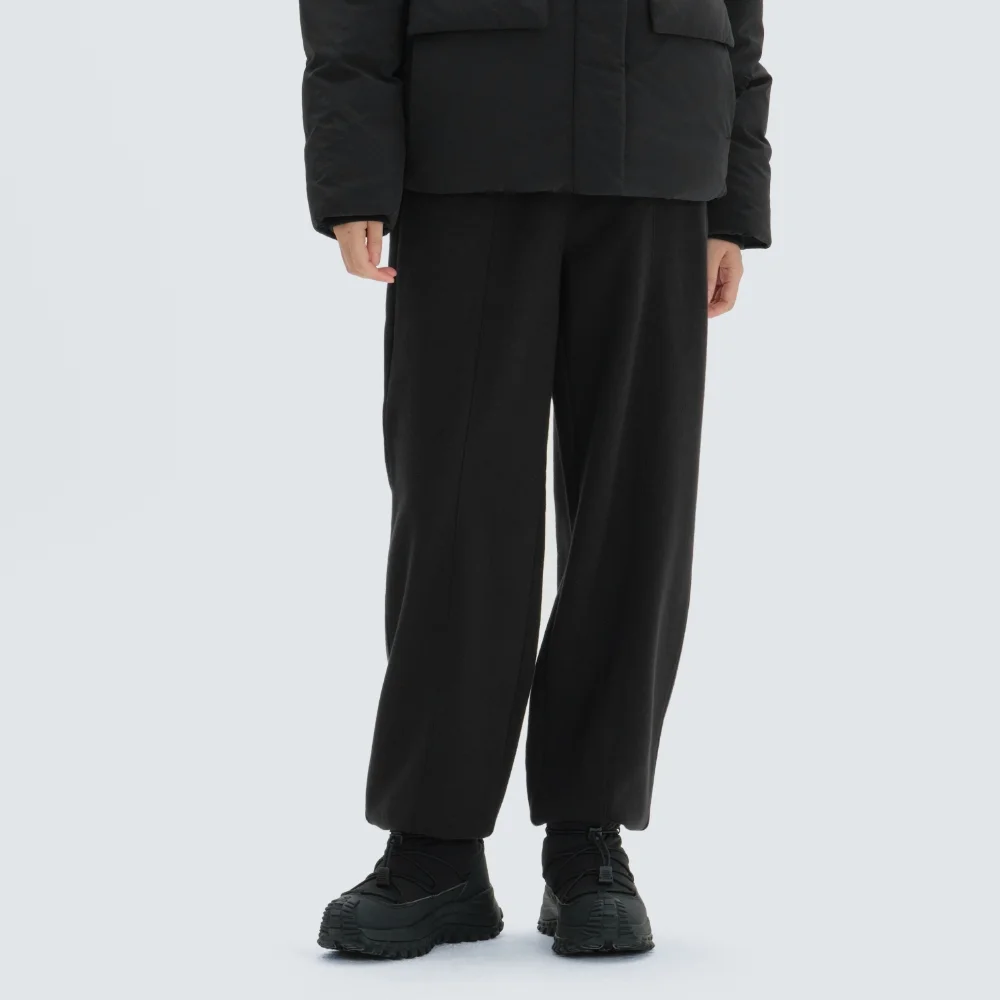 Land 女裝 慢跑褲 褲子 Black (S24FWFFP61)