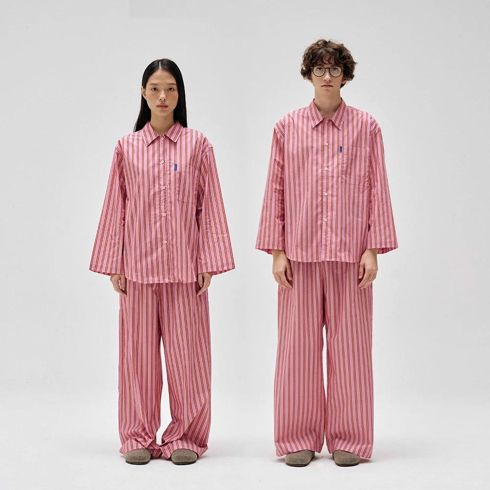 經典 家居服 睡衣 套裝_粉紅雪葩 2SIZES (含禮品包裝)