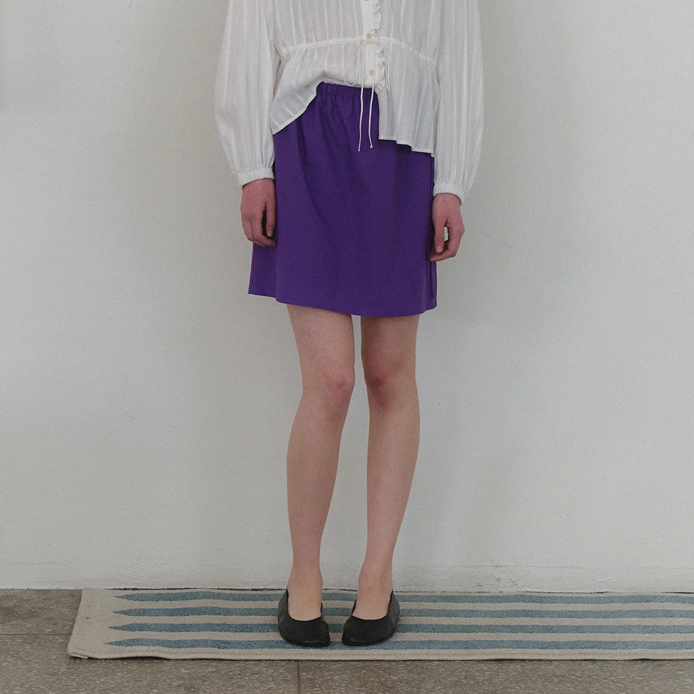 Dia skirt_grape