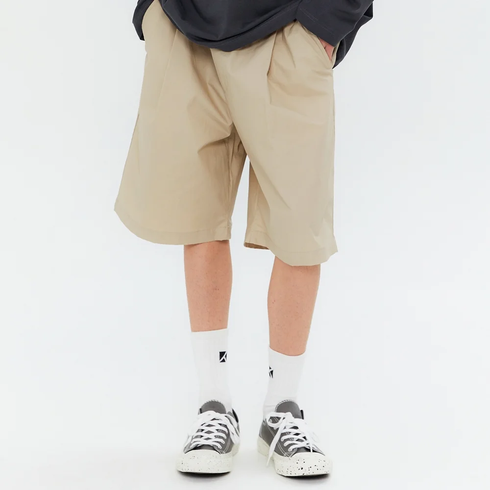 COTTON COMFORT SHORT L.BEIGE