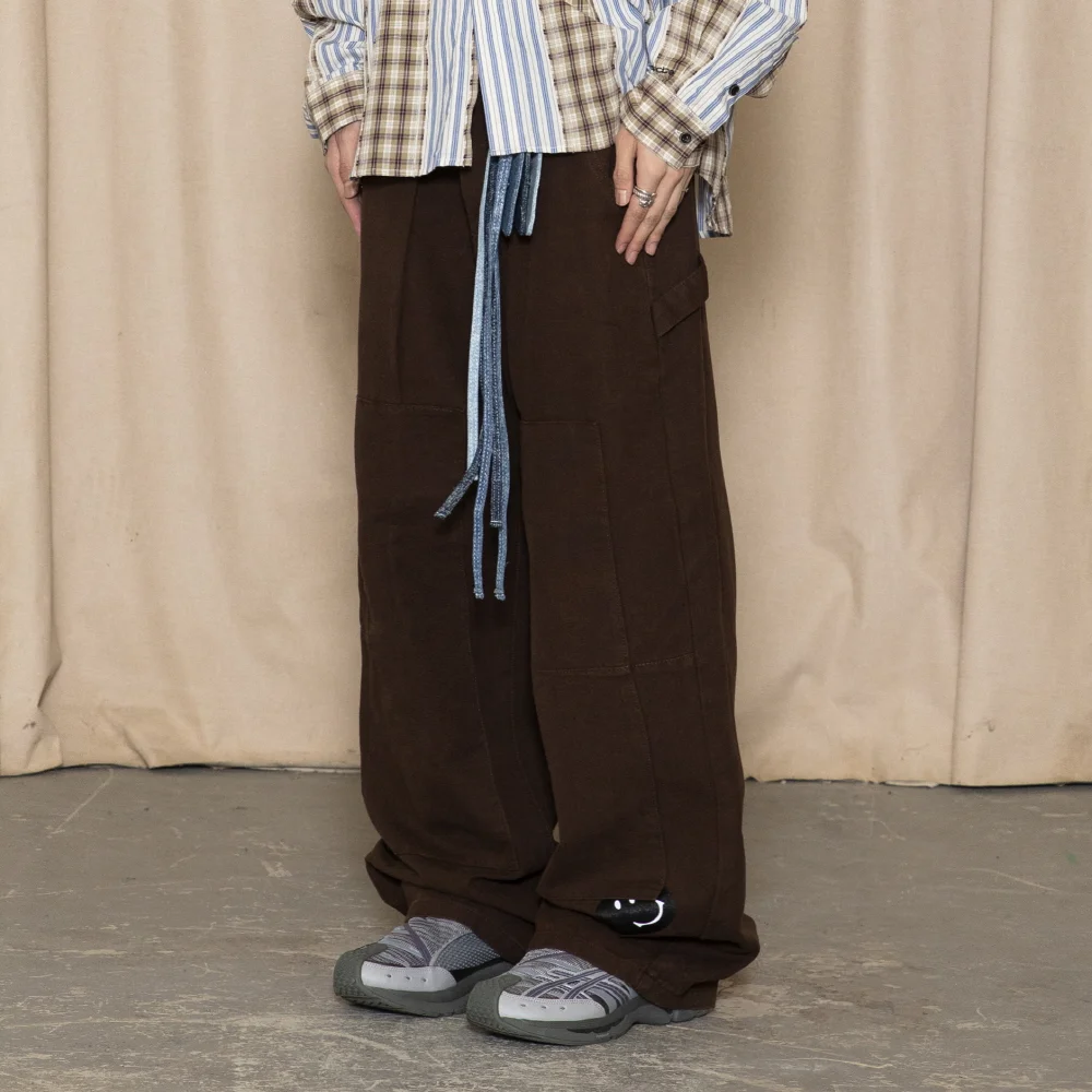 GP156 Veiled 工裝 褲子 (BROWN)