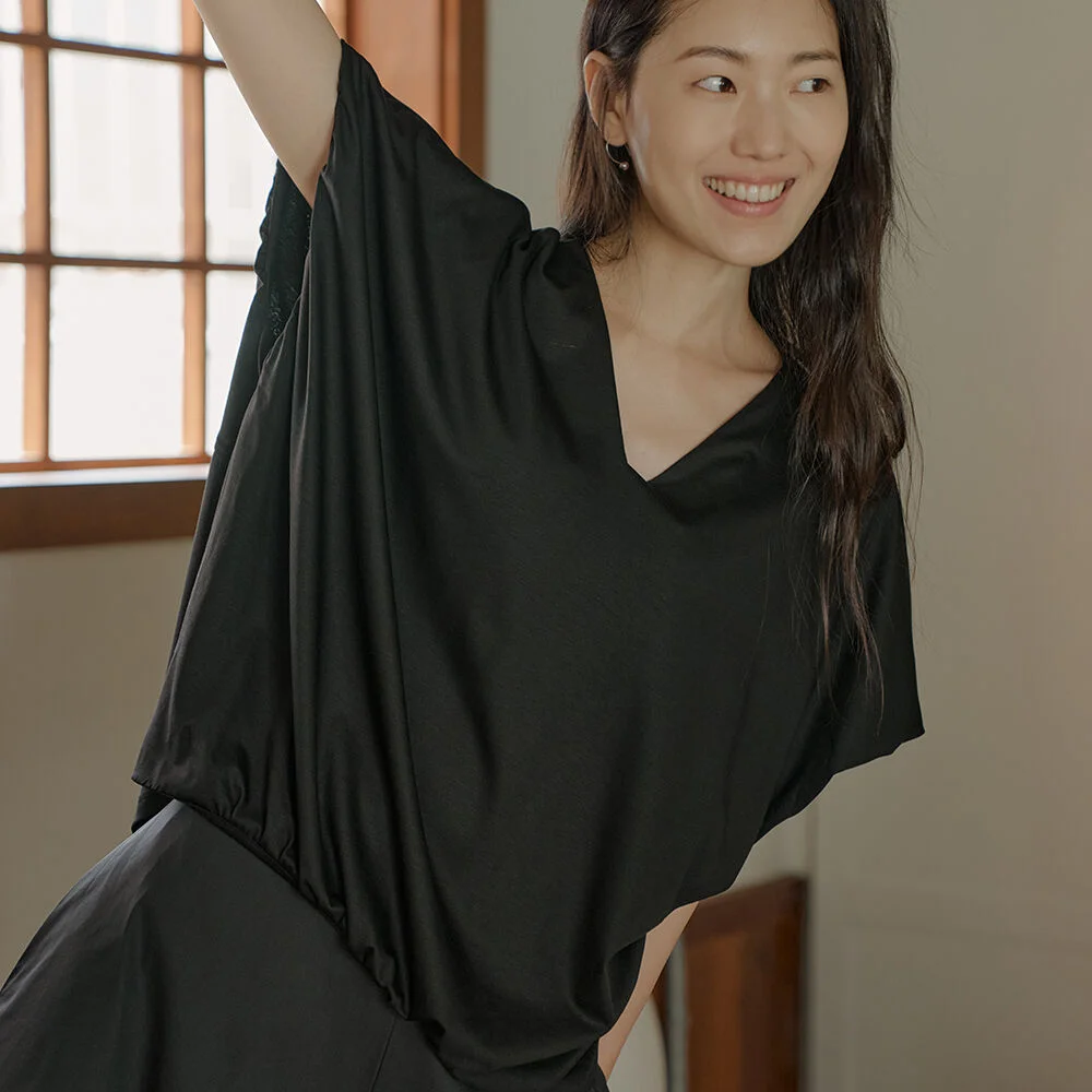 Cumulus blouse / Black
