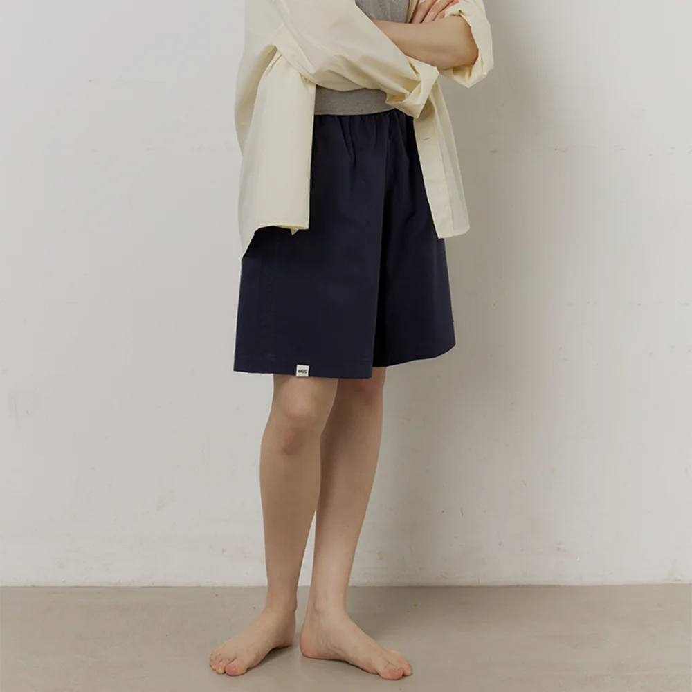 Relaxed Bermuda Pants VER.2 (NAVY)