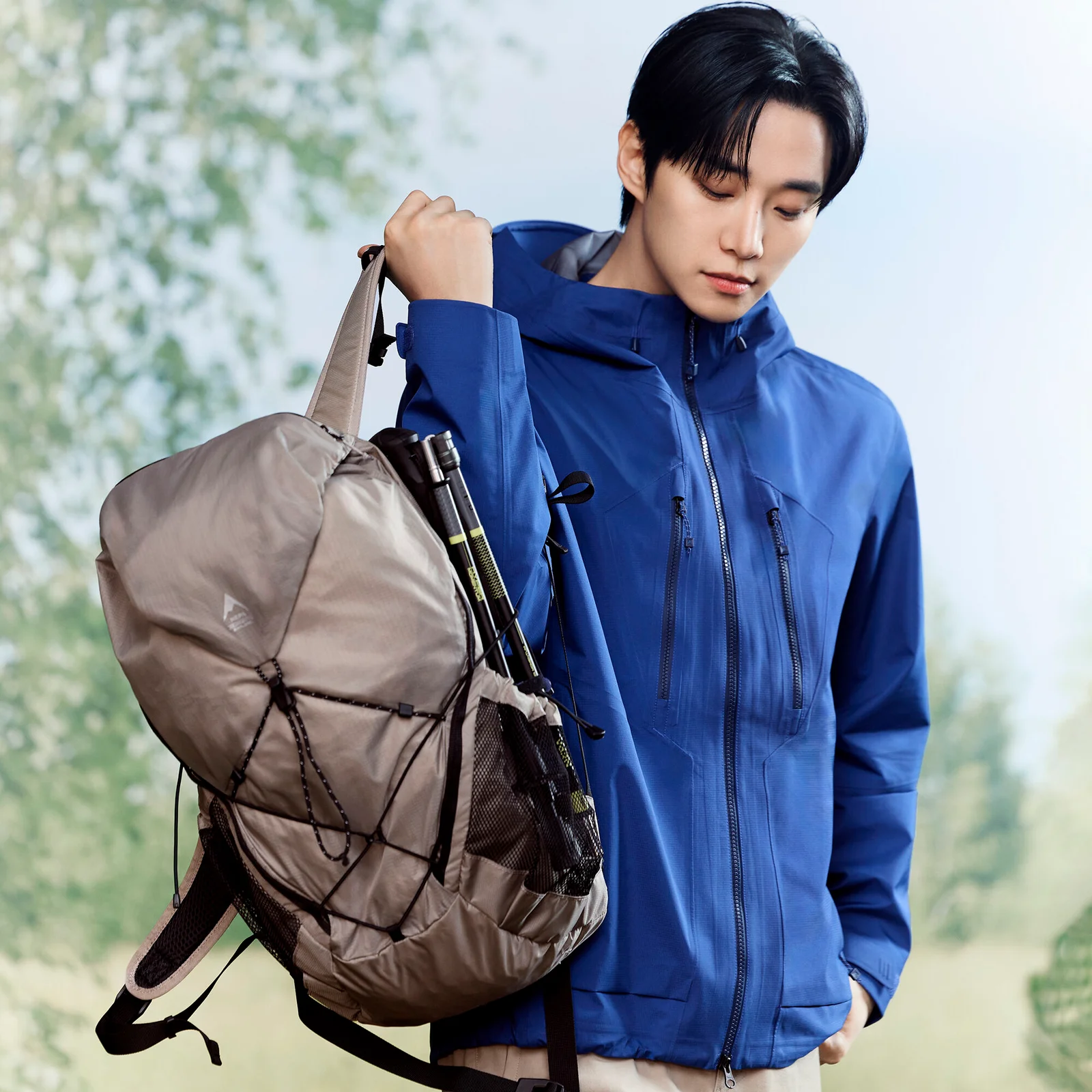 NEPA/Official Direct 7MC7507 通用 Aero Flex 背包 22L 背包_ASH BEIGE