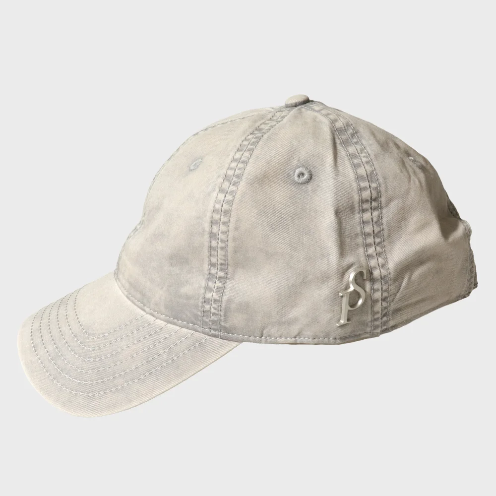 SP VINTAGE WASHING GRAY BALL CAP