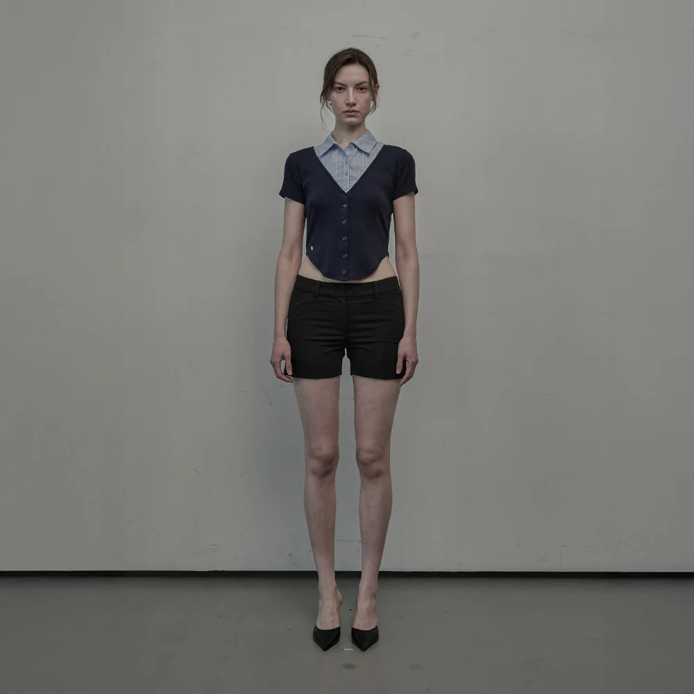 Emma Suit Shorts - Black