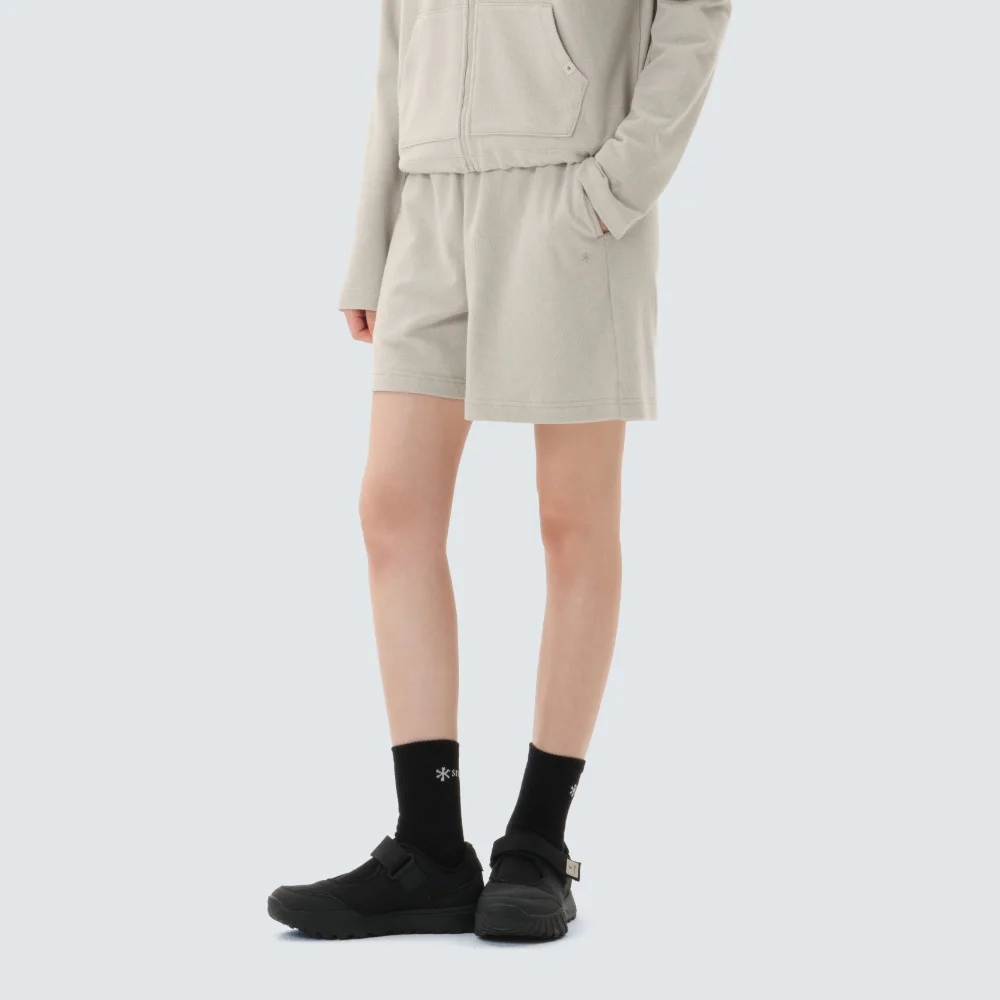 毛圈布 女裝 短褲 Light Beige (S26MWFKH35)