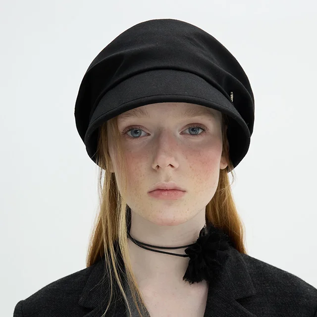Drapery Celine Hat - Black