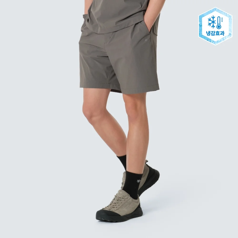 輕量 考杜拉 Zodiac 短褲 Dark Khaki (S26MMPHP04)