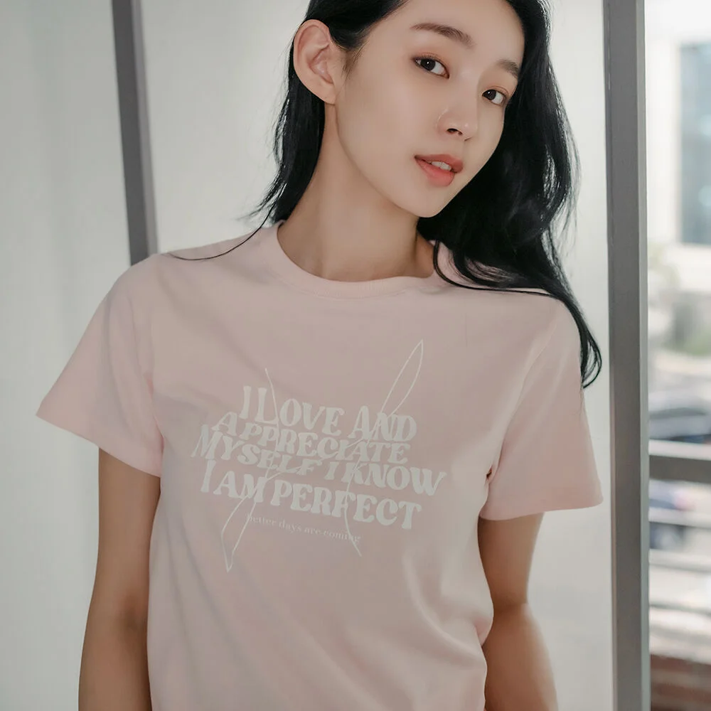 H DRAWING TEE_PINK