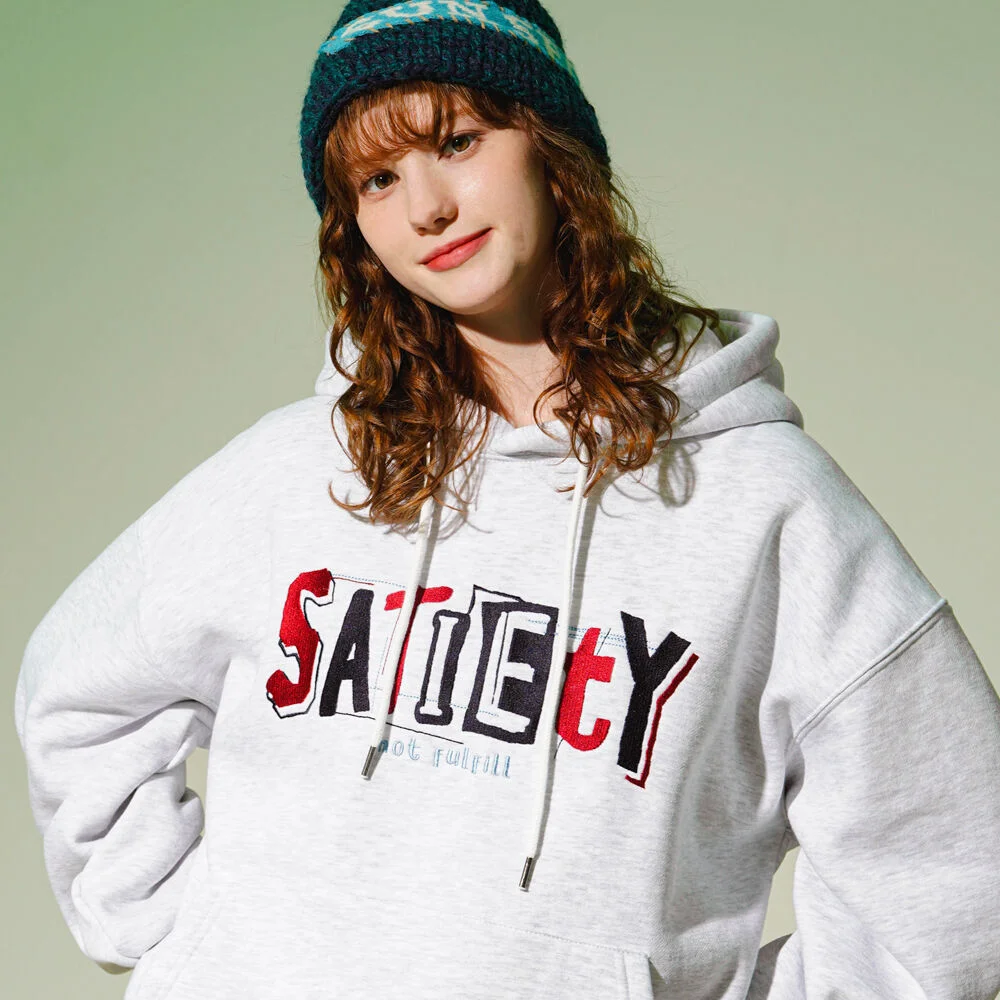 Satiety 連帽衫 白燕麥色 HHHD3518
