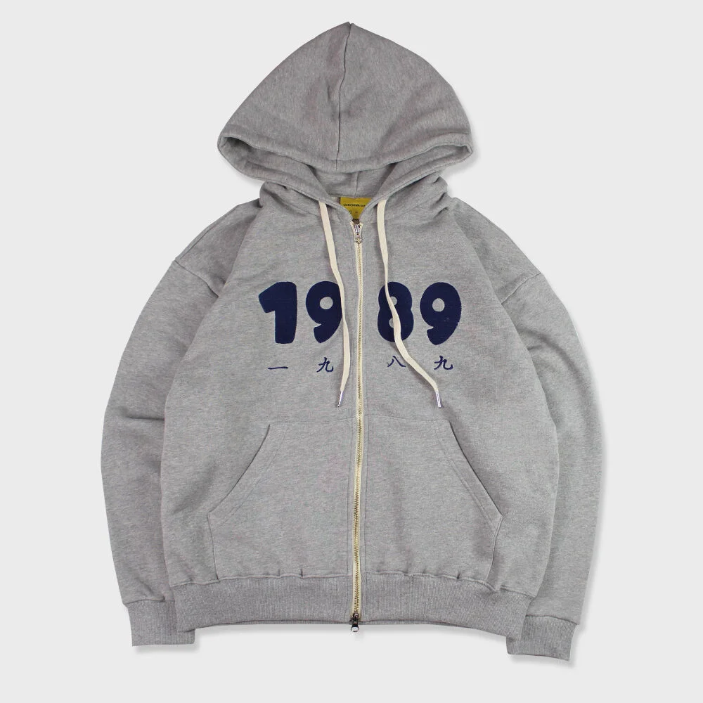 1989 HD ZIP-UP(GREY)