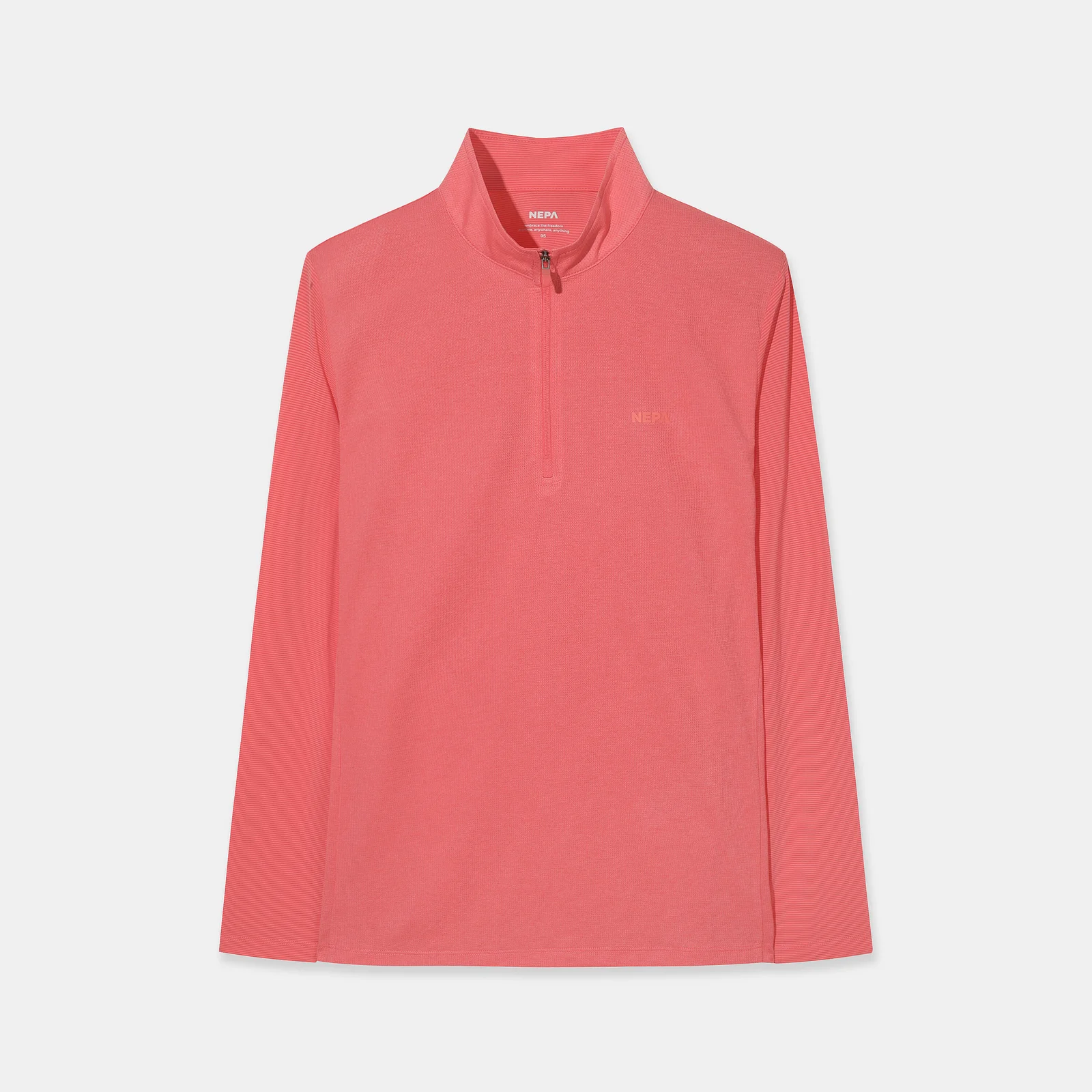 NEPA/Official Direct 7M45421 女裝 透氣 冰霜色 長袖 拉鏈 T恤