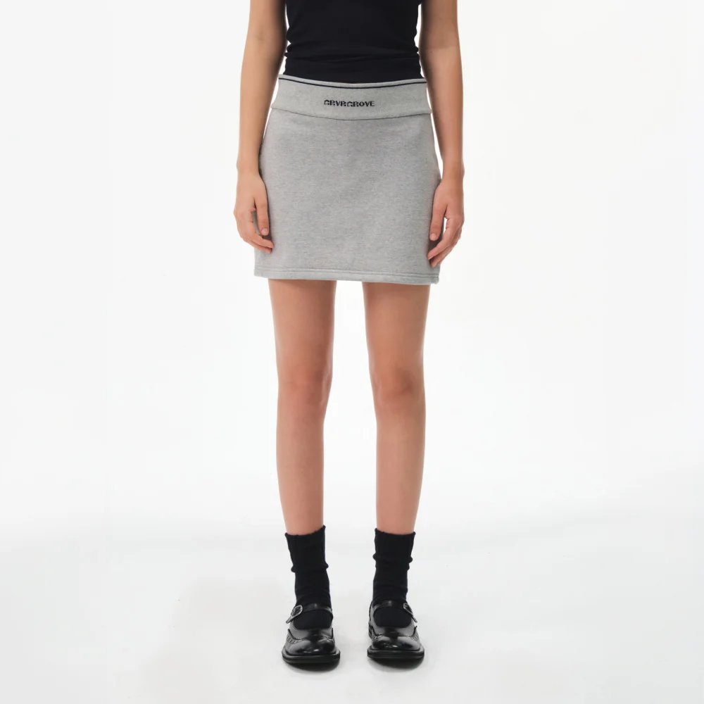 BETTE SKIRT (MELANGE GRAY)
