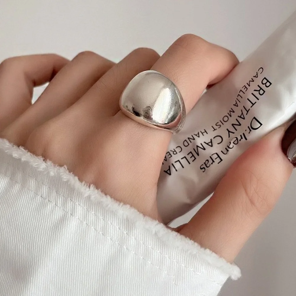 AER RING 透氣 銀色 環 銀戒指